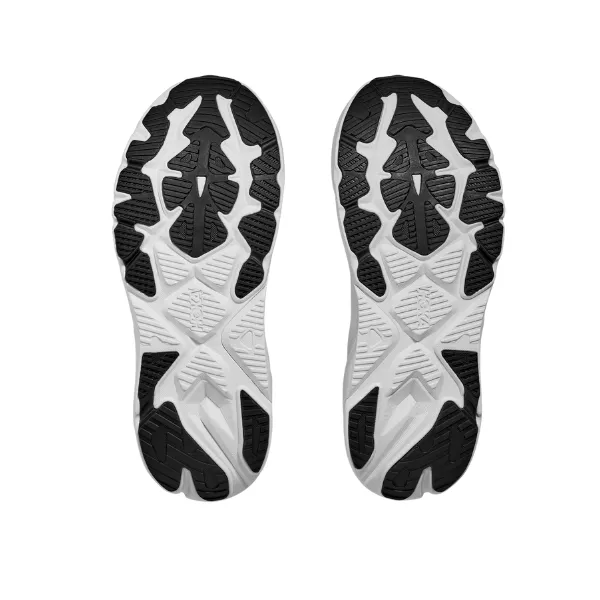 HOKA Women's Arahi 8 Wide Black/White Minimal Look