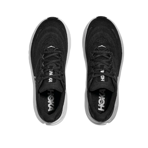 HOKA Women's Arahi 8 Wide Black/White sporty vibe