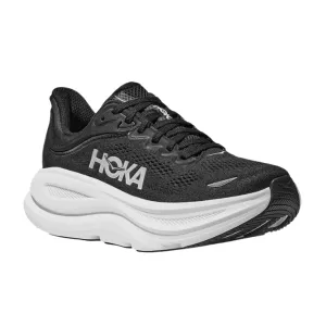Hoka Women's Bondi 9 Black/White day gear
