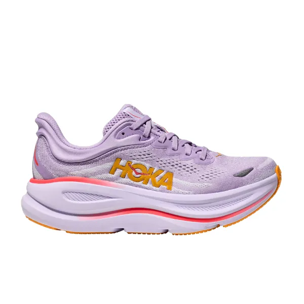 Hoka Women's Bondi 9 Wide Aster Flower / Starlight Glow Chill Day