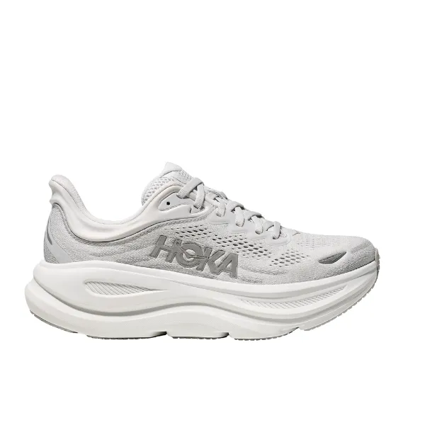 Hoka Women's Bondi 9 Wide Grey smooth ride