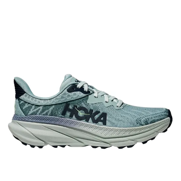HOKA Women's Challenger ATR 7 Wide Aqua sweat guard