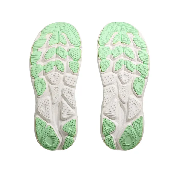 Hoka Women's Clifton 10 Wide Blue/White Date Outfit