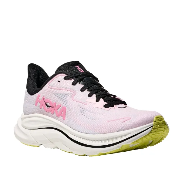 Hoka Women's Clifton 10 Wide Pink Cool Touch