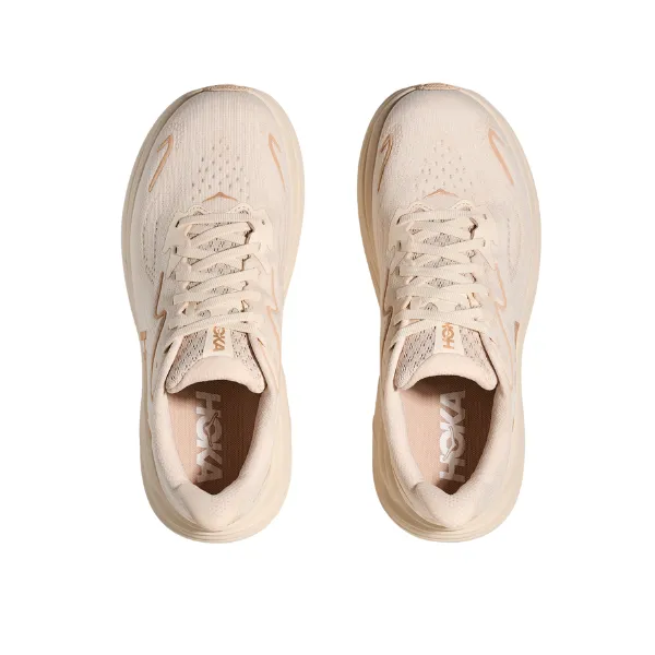 Hoka Women's Clifton 10 Wide Vanilla sport vibe