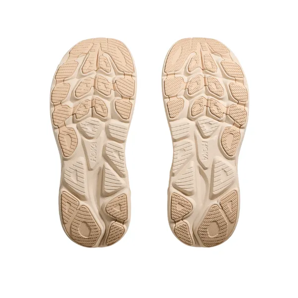 Hoka Women's Clifton 10 Wide Vanilla timeless tone