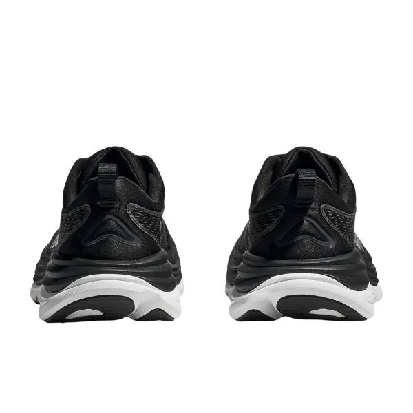 HOKA Women's Gaviota 5 (Medium) Black/White Style Impact
