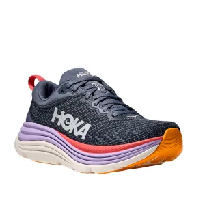 HOKA Women's Gaviota 5 Wide Anchor/Grapefruit tread tech
