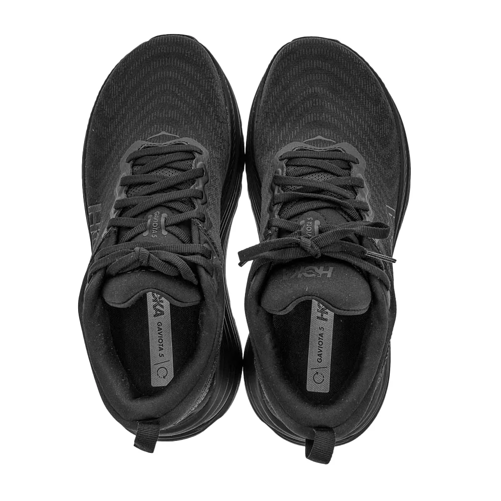 HOKA Women's Gaviota 5 Wide Black cruise walk