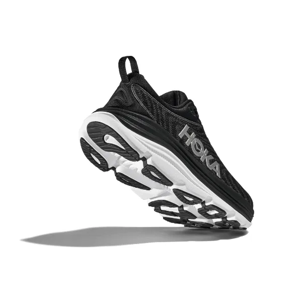 HOKA Women's Gaviota 5 Wide Black/White daily ease