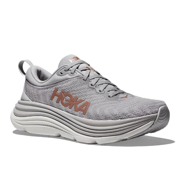 HOKA Women's Gaviota 5 Wide Harbor Mist/Rose Gold Step Forward