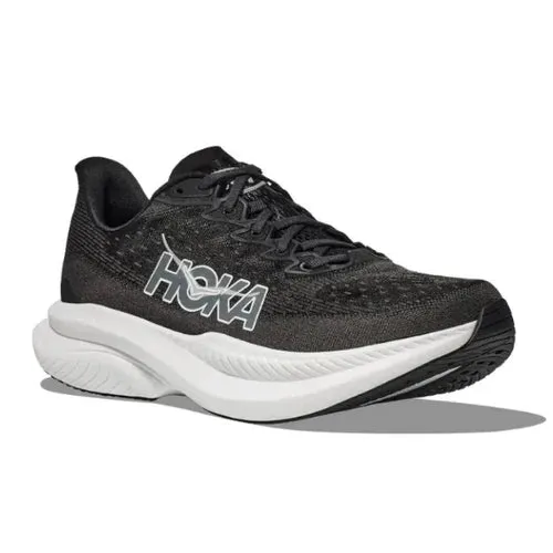 HOKA Women's Mach 6 (Medium Width) Black/White Chill Vibes