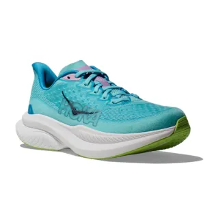HOKA Women's Mach 6 (Medium Width) Teal active vibe
