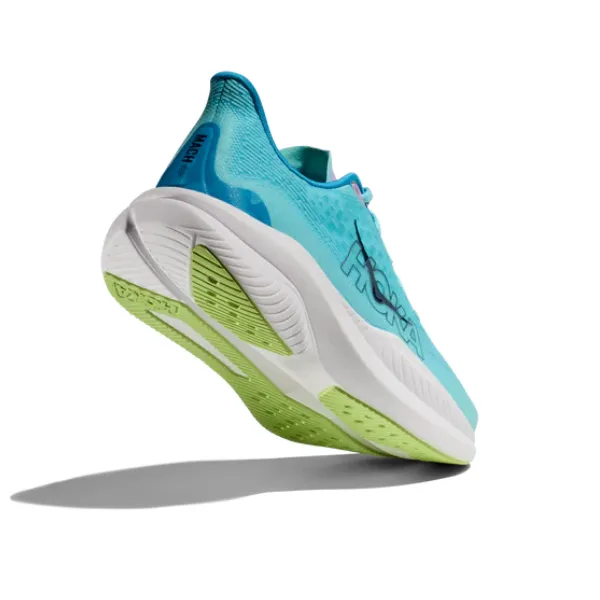 HOKA Women's Mach 6 (Medium Width) Teal Active Day