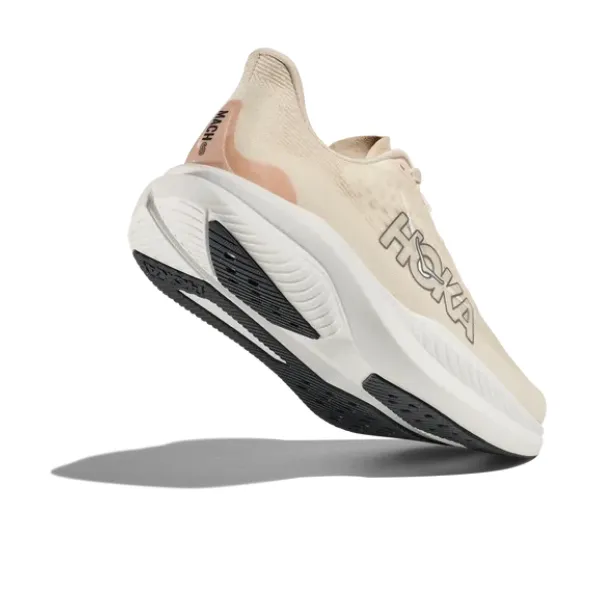 HOKA Women's Mach 6 (Wide Width) Vanilla comfort all