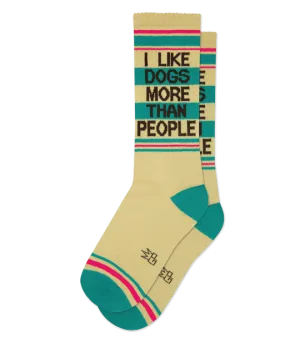 I Like Dogs Socks from Gumball Poodle Abrasion Proof