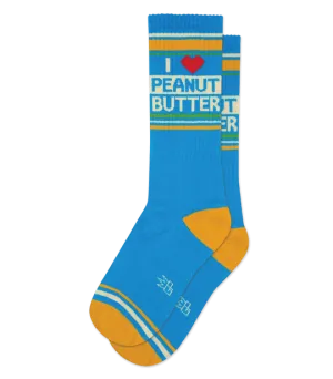 I Love Peanut Butter Socks from Gumball Poodle Various Style