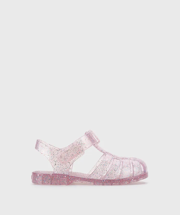 Igor 10329-385 Clasica Cristal Sandals, Tr.Rosa Multi Glitter Pure Comfort