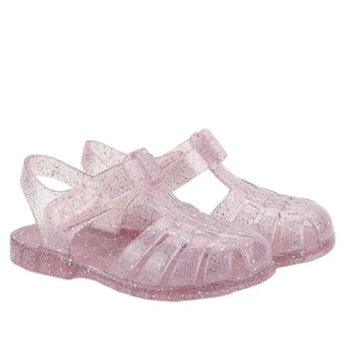 Igor 10329-385 Clasica Cristal Sandals, Tr.Rosa Multi Glitter Clean Vibe