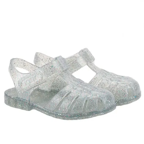 Igor 10329-386 Clasica Cristal Sandals, Tr.Transparente Multi Glitter flow street