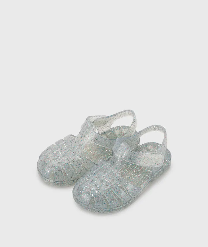 Igor 10329-386 Clasica Cristal Sandals, Tr.Transparente Multi Glitter modern life