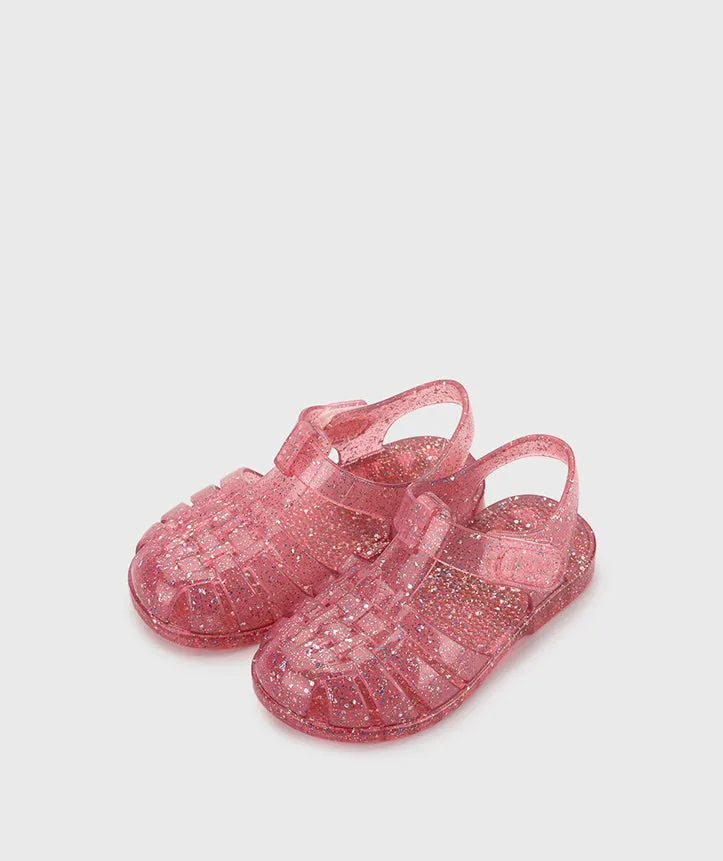Igor 10329-387 Clasica Cristal Sandals, Tr.Fucsia Multi Glitter true comfort