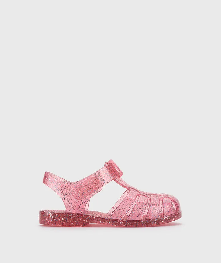Igor 10329-387 Clasica Cristal Sandals, Tr.Fucsia Multi Glitter chill flow