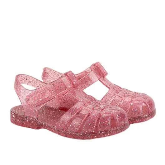 Igor 10329-387 Clasica Cristal Sandals, Tr.Fucsia Multi Glitter chill edge