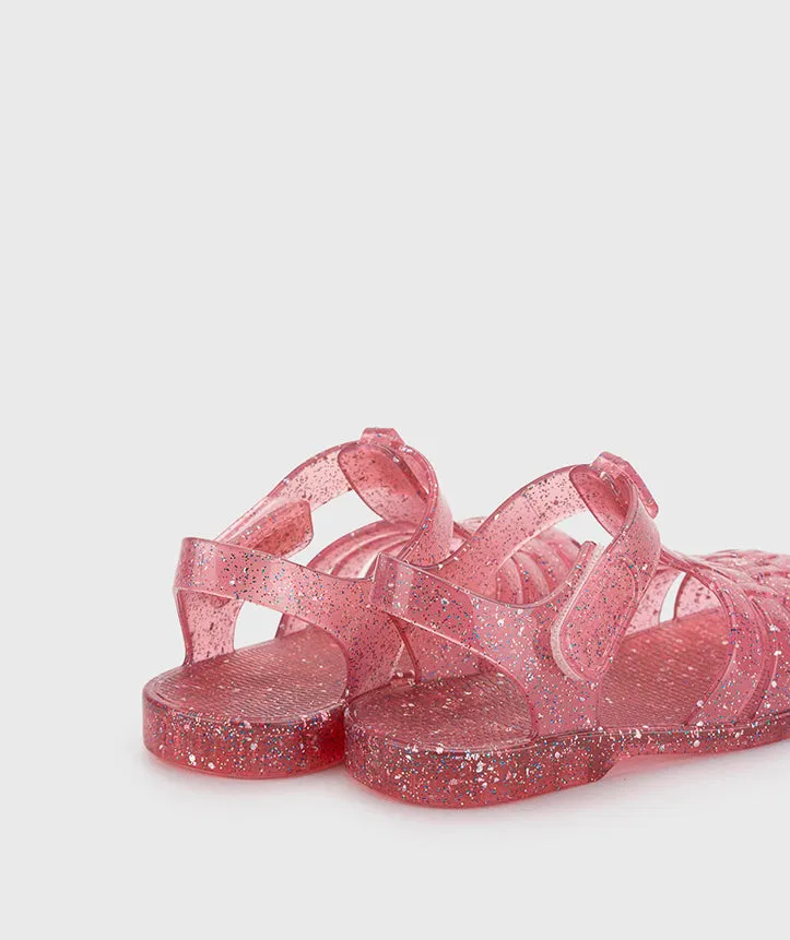 Igor 10329-387 Clasica Cristal Sandals, Tr.Fucsia Multi Glitter all day