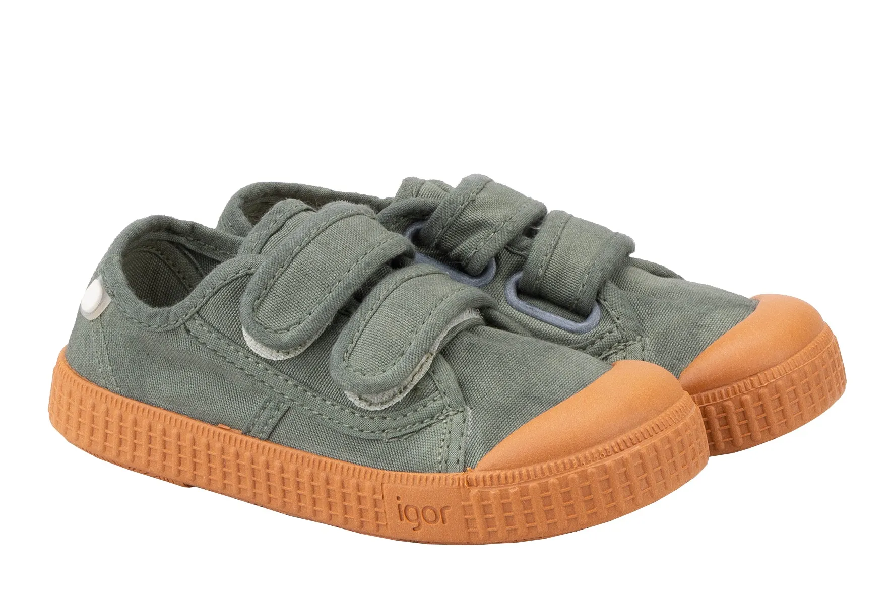 Igor Berri V Caramelo Shoes - Kaki metro edge