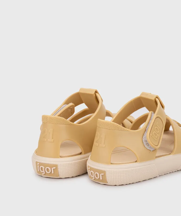Igor Boy's And Girl's Bay Sandals - Dijon Sea Breeze
