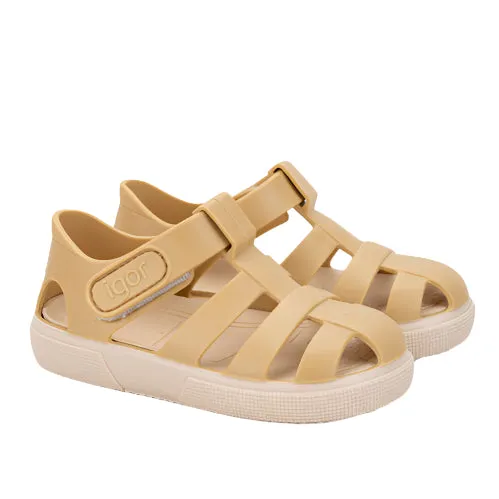 Igor Boy's And Girl's Bay Sandals - Dijon Modern Chill