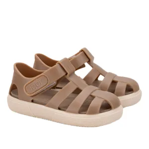 Igor Boy's And Girl's Bay Sandals - Taupe Soft Trail