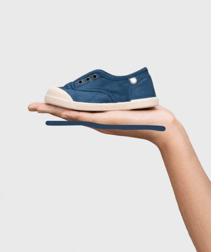 Igor Boy's And Girl's Lona Laceless Shoes - Marino light pace