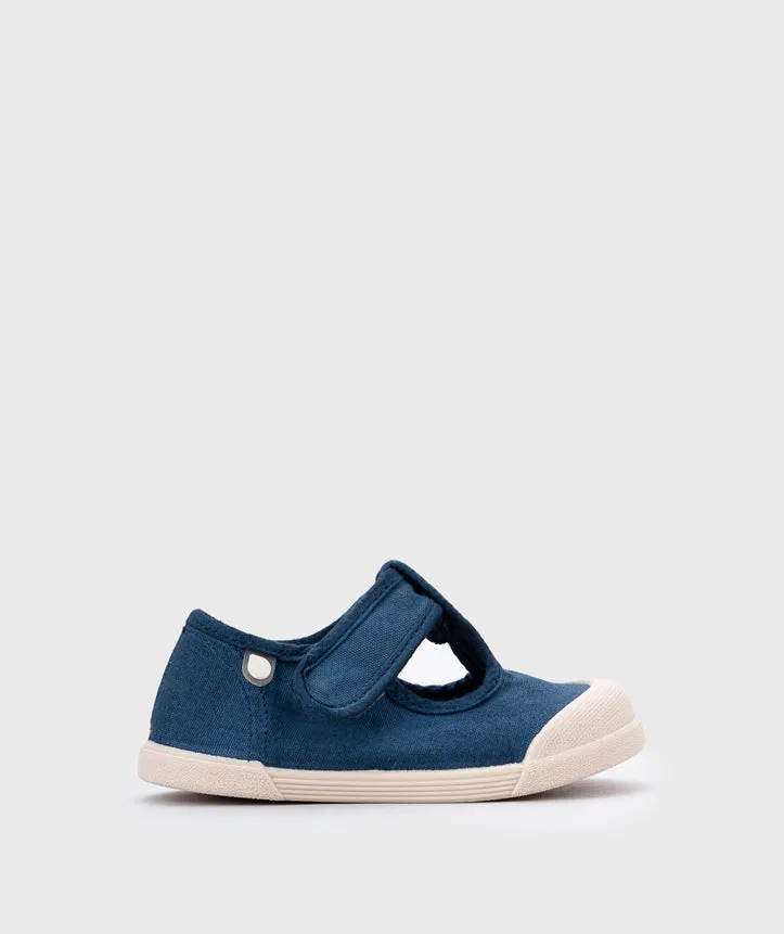 Igor Boy's And Girl's Lona Pepito Shoes - Marino clear mind