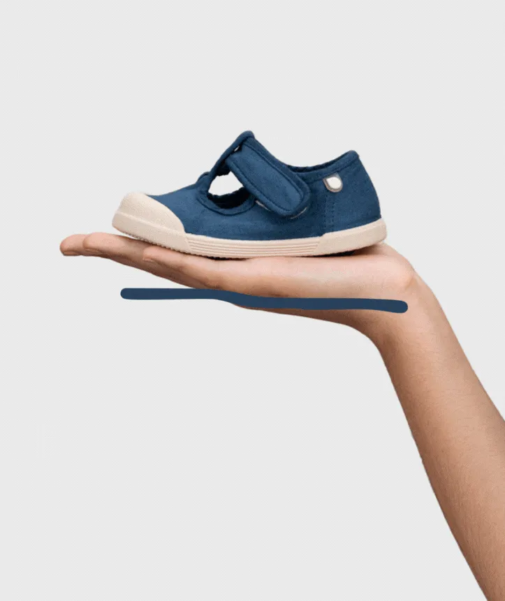Igor Boy's And Girl's Lona Pepito Shoes - Marino sunny day