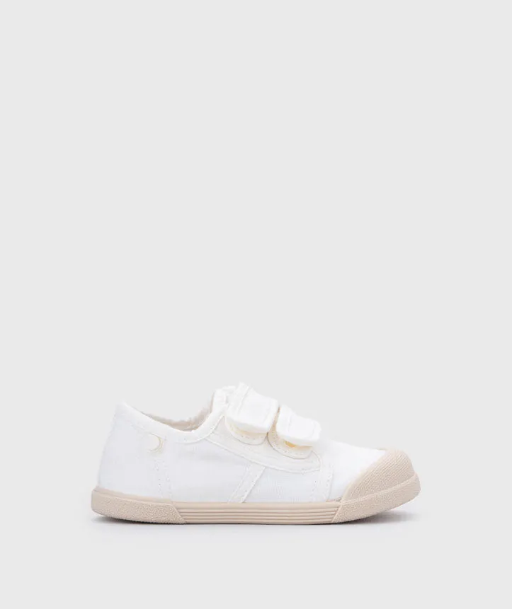 Igor Boy's and Girl's Lona V Shoes, Blanco daily move