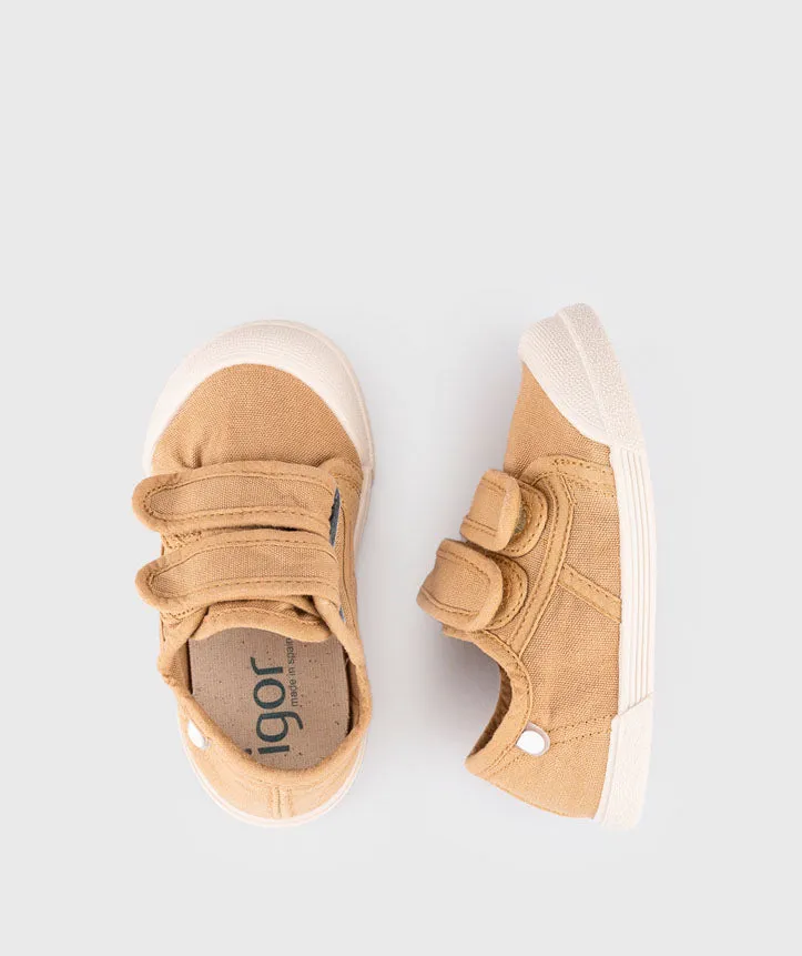 Igor Boy's and Girl's Lona V Shoes, Cereal move around