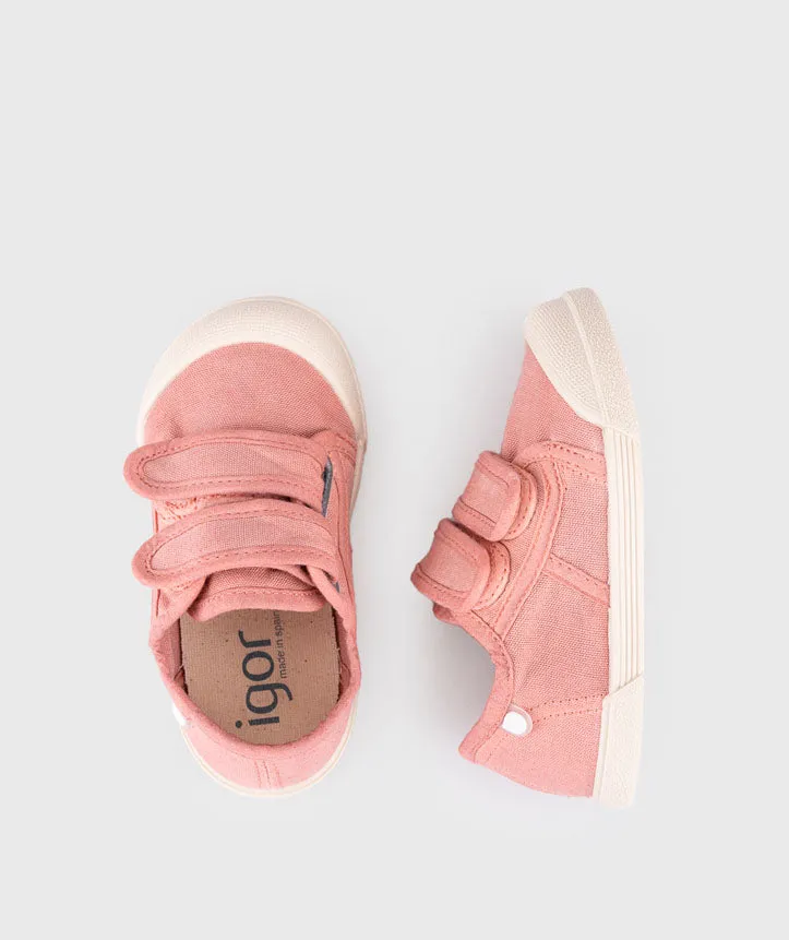 Igor Boy's and Girl's Lona V Shoes, Nuevo Rosa comfy street