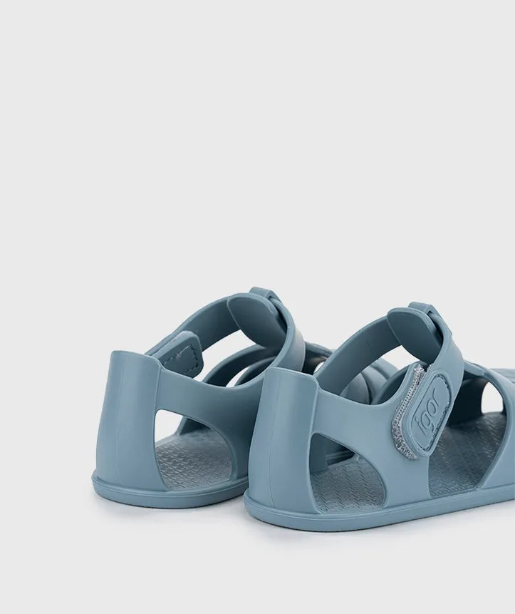 Igor Boy's and Girl's Nemo Solid Sandals, Oceano Lake Path
