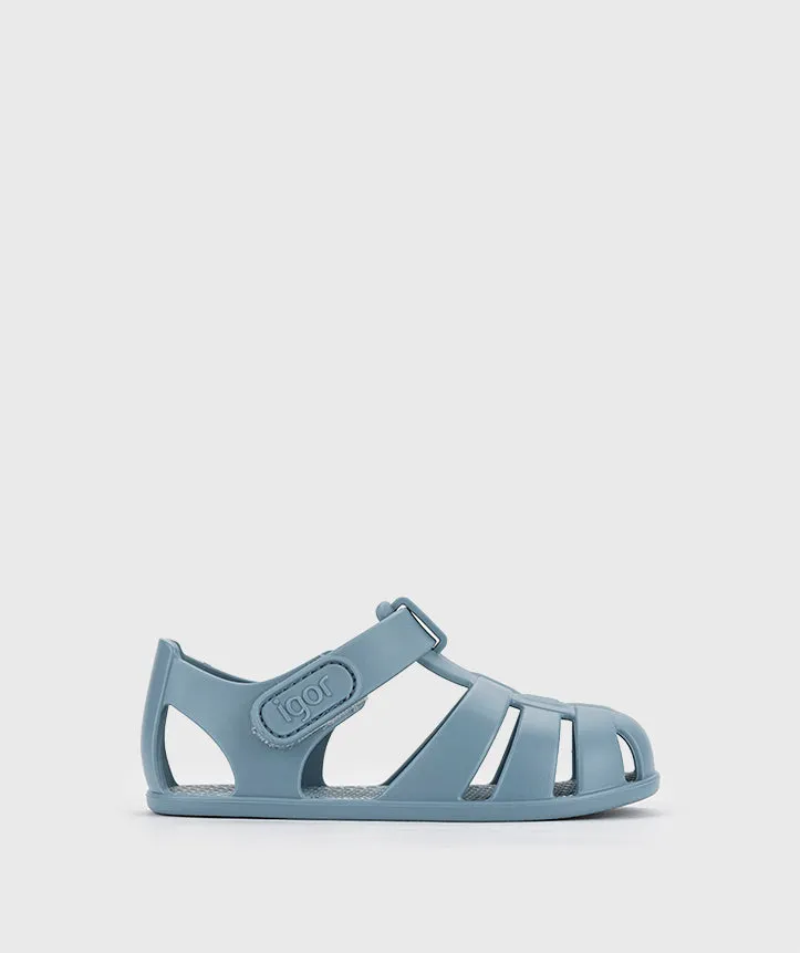 Igor Boy's and Girl's Nemo Solid Sandals, Oceano Light Mood