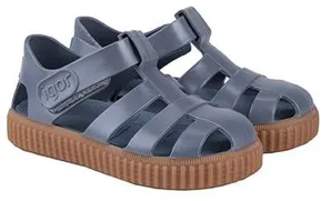 Igor Boy's and Girl's Nico Caramelo Sandal, Azul Summer Mood