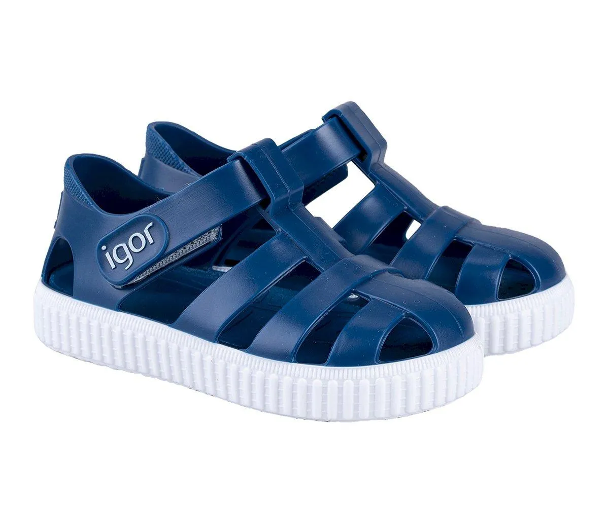 Igor Boy's and Girl's Nico Sandal - Marino Modern Ease