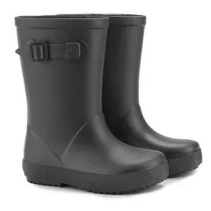 Igor Boy's and Girl's Splash Euri Rain Boots, Negro track mode