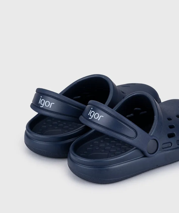 Igor Boy's and Girl's Sport Sandals, Marino smooth flex