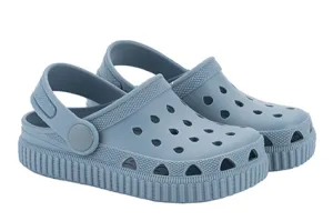 Igor Boy's and Girl's Sun MC Jelly Clog Sandals, Oceano Desert Calm
