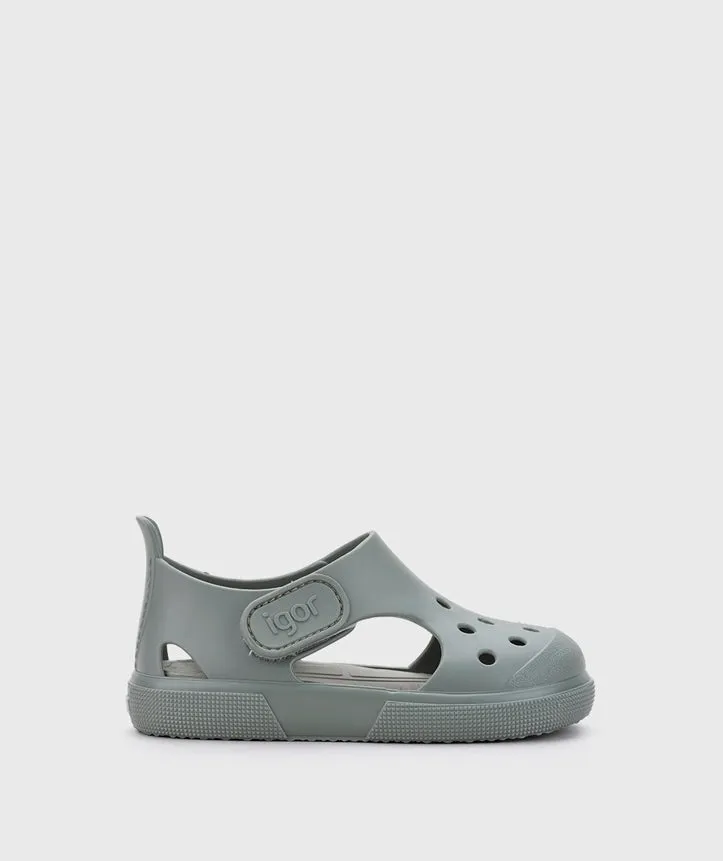 Igor Boy's And Girl's Surfi Sandals - Verde vacation mode