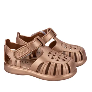 Igor Boy's And Girl's Tobby Metal Sandals - Bronce Relax Life