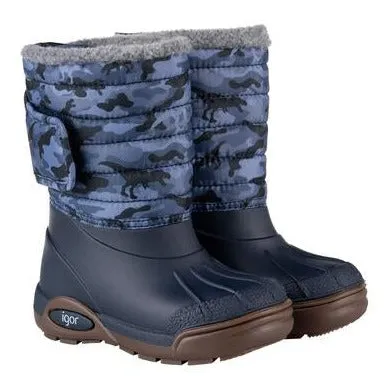 Igor Boy's Topo Ski Camo, Marino earth tone