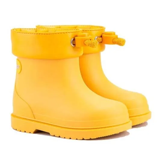 Igor Girl's and Boy's Bimbi Euri Boots - Amarillo comfort luxe